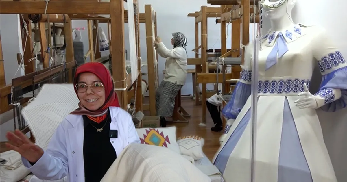 Şile Bezi HEM’in dokuma tezgahlarında hayat buluyor… 150 yıllık Şile Bezi’nin öyküsü