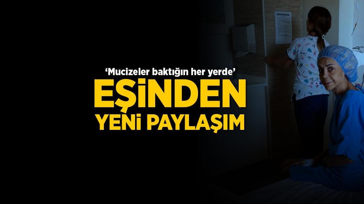 Tanyeli’nin eşinden yeni paylaşım! ‘Mucizeler baktığın her yerde’