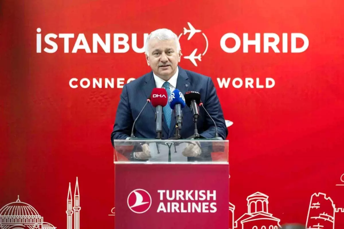 THY’den Ohrid’e İlk Uçuş