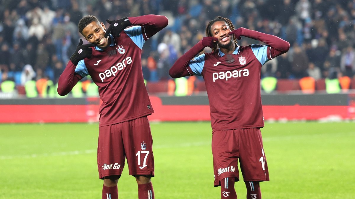 Trabzonspor’un skor yükünü Banza ile Cham taşıyor