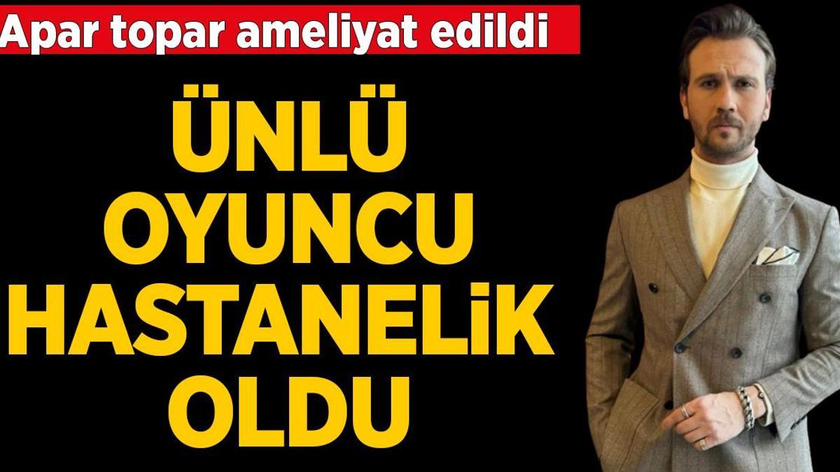 Ünlü oyuncu hastanelik oldu! Ayağı kırılan Aras Bulut İynemli ameliyat oldu