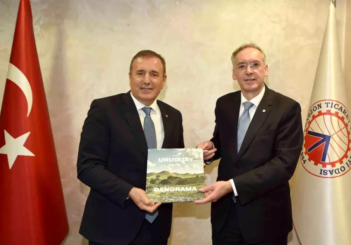 Uruguay Büyükelçisi Trabzon’da