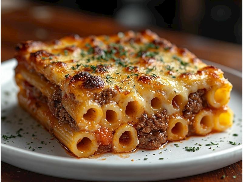 Pastitsio Tarifi (Yunan Makarnalı Böreği)