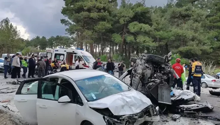 Balıkesir’de Zincirleme Kaza