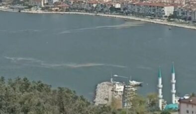 4 yıl aradan sonra Bursa’nın Gemlik Körfezi’nde müsilaj