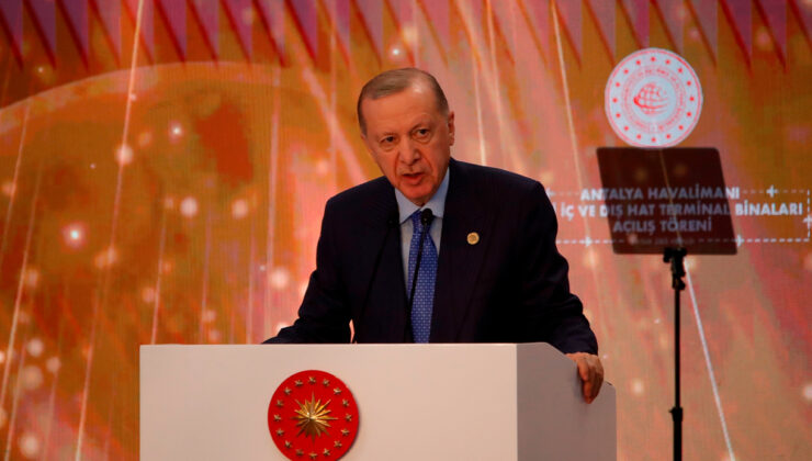 Cumhurbaşkanı Erdoğan, Antalya Havalimanı Açılışında