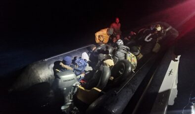 Ayvalık’ta Yasa Dışı Göçmen Operasyonu
