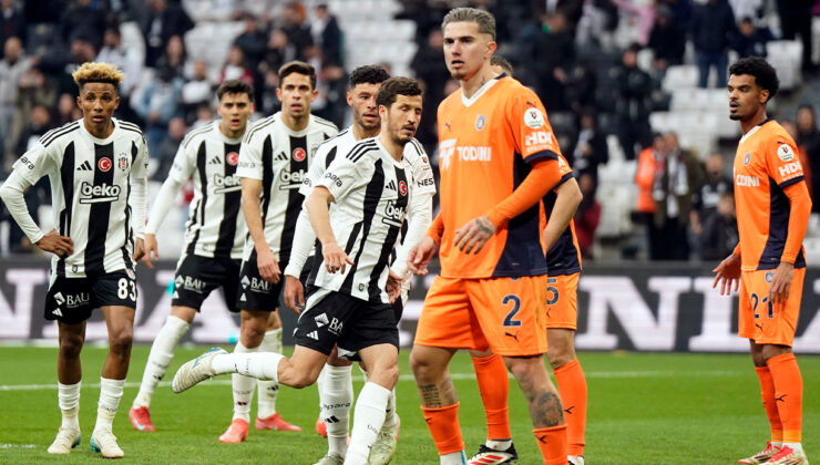 Başakşehir, Beşiktaş’ı 2-0 Yenerek Önemli Bir Galibiyet Aldı