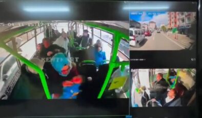 Otobüste Korku Dolu Anlar