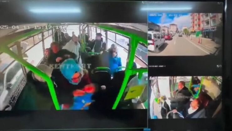 Otobüste Korku Dolu Anlar