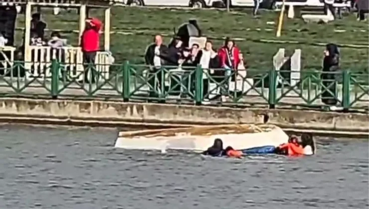 Kapaklı Kazak Gölü’nde Deniz Bisikleti Kazası