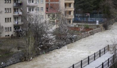 Harşit Çayı’ndaki Yükselen Su Seviyesi, Artıyor