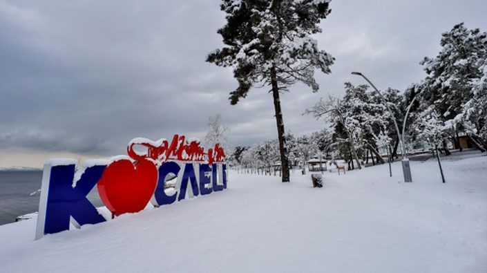 Kocaeli kar yağışı