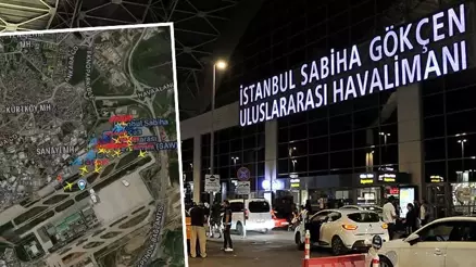 Sabiha Gökçen Havalimanı’nda İlginç Olay