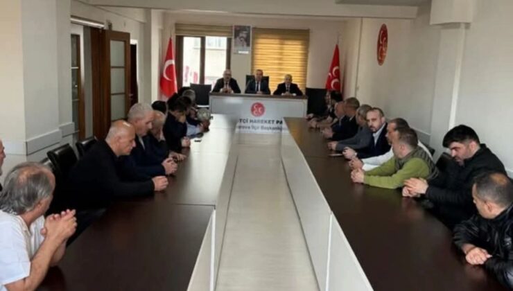 MHP Çayırova, Cumhur İttifakı Ruhuyla Saha Çalışmalarını Sürdürüyor