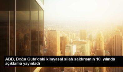 ABD ve Beyaz Saray, Şam’daki kimyasal saldırının 10. yılında açıklama yaptı
