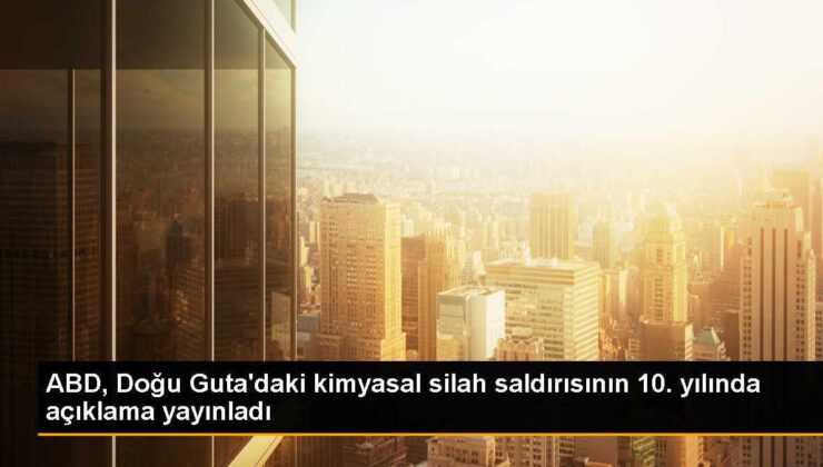 ABD ve Beyaz Saray, Şam’daki kimyasal saldırının 10. yılında açıklama yaptı