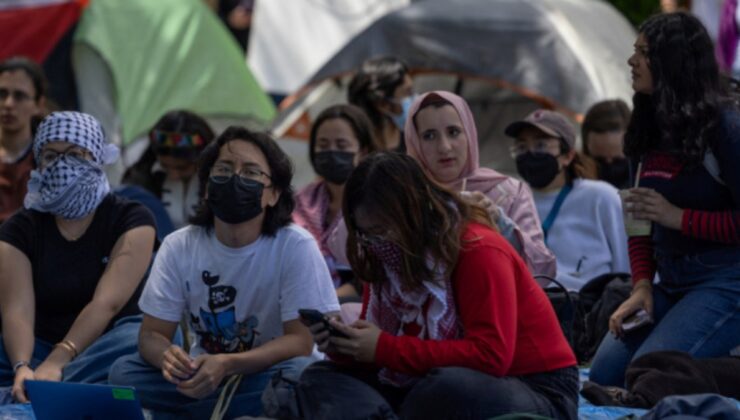 Stanford Üniversitesi’nde Gazze’ye Destek Eylemi