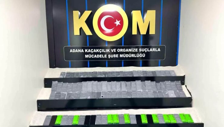 Adana’da 5 Milyon TL’lik Kaçak Telefon Ele Geçirildi