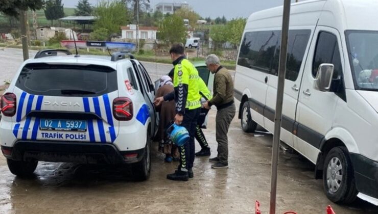 Polislerden Yardımseverlik Örneği