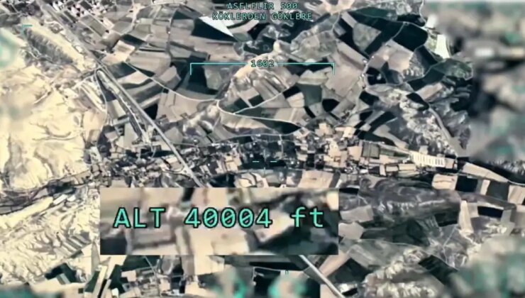 AKSUNGUR, 40 Bin Feet Yüksekliği Aştı