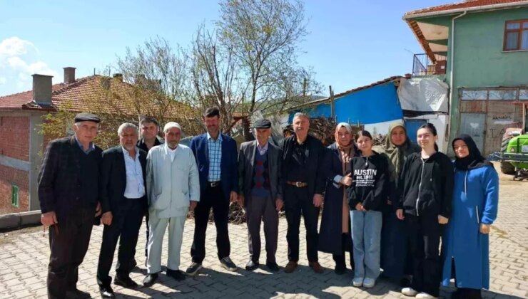 Akyurt’ta Hacı Adaylarına Duvaralarla Uğurlama