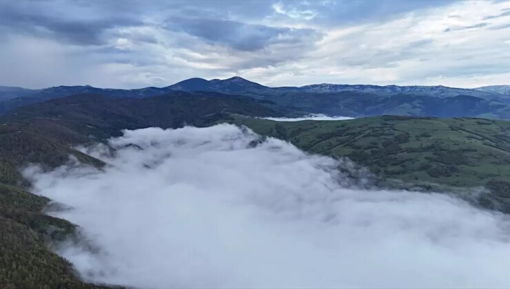 Alaçam’da Yoğun Sis Etkili