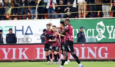 Alanyaspor, Samsunspor’u 1-0 Önde Bitirdi