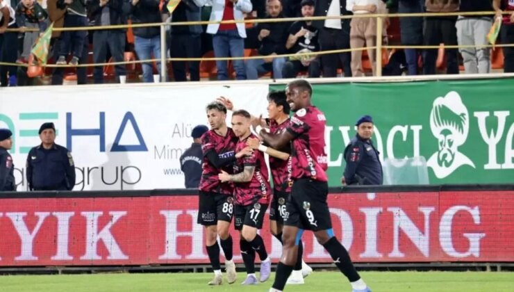 Alanyaspor, Samsunspor’u 1-0 Önde Bitirdi