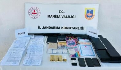 Alaşehir’de Tefecilik Operasyonu