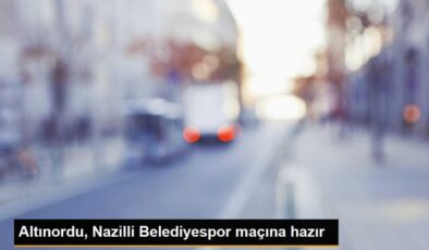Altınordu, Nazilli Belediyespor maçına odaklandı