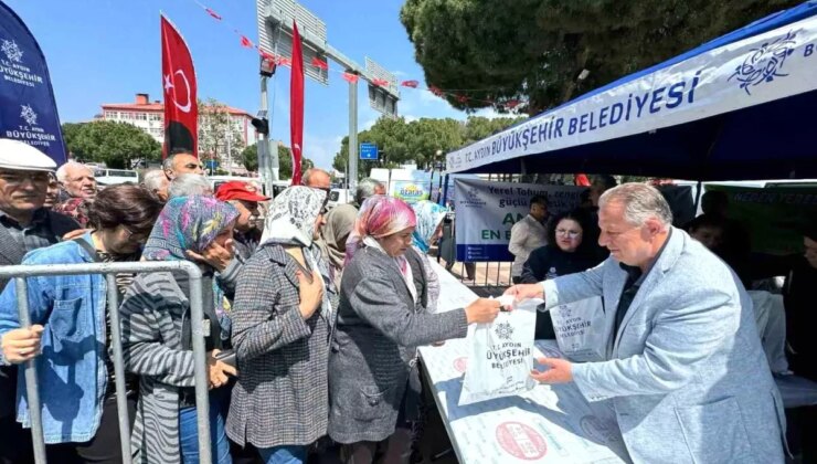 Aydın’da Ücretsiz Fide Dağıtımıyla Yerli Tarım Destekleniyor