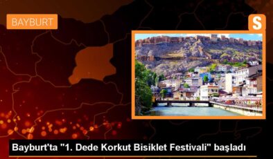 Bayburt’ta 1. Dede Korkut Bisiklet Festivali Başladı