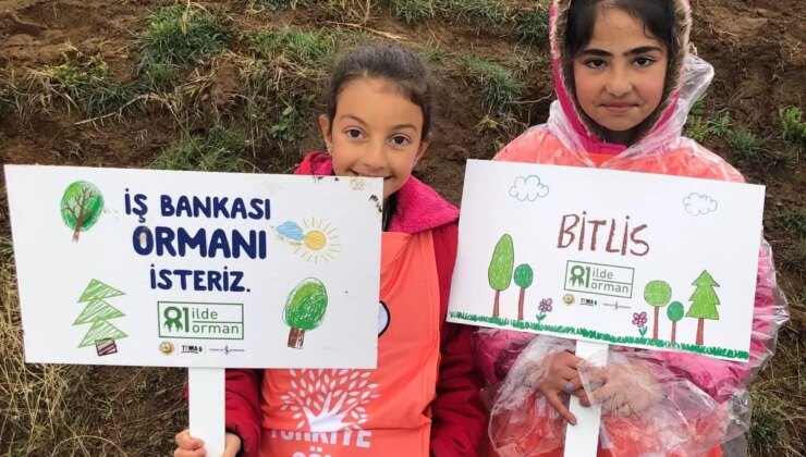 Bitlis’te 20 Bin Fidan Dikildi
