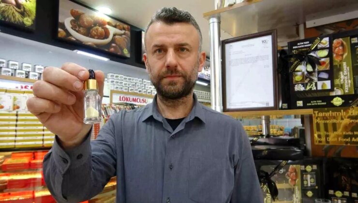 Bursa’da Yenilebilir Altın Tozu Üretildi