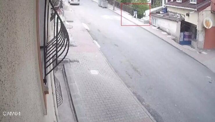 Çocuk Hırsızlığı Güvenlik Kamerasında