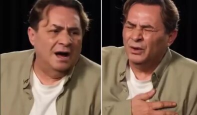 Depreme çekim sırasında yakalandı!