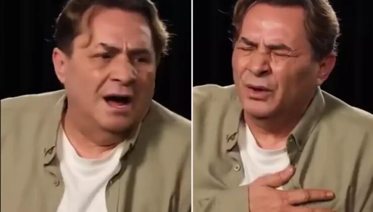 Depreme çekim sırasında yakalandı!