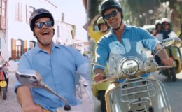 Beyazıt Öztürk, Çeşme’de Motosiklet Markasının Reklamı