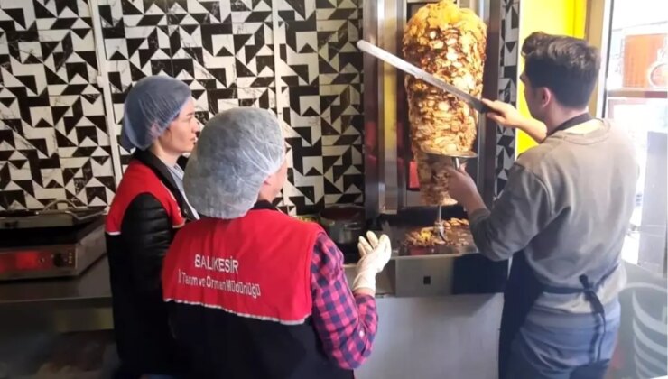 Edremit’te Döner Denetimi