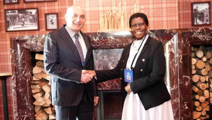 ETSO ve Güney Afrika Büyükelçisi Görüştü