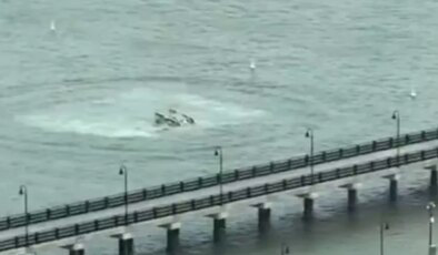 Hudson Nehri’ne Helikopter Düştü