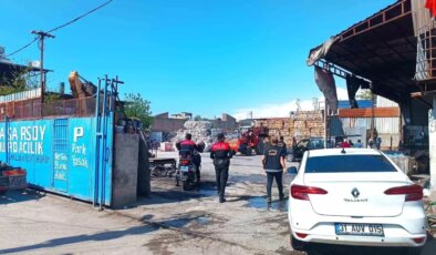 İskenderun’da Hurdacılara Denetim