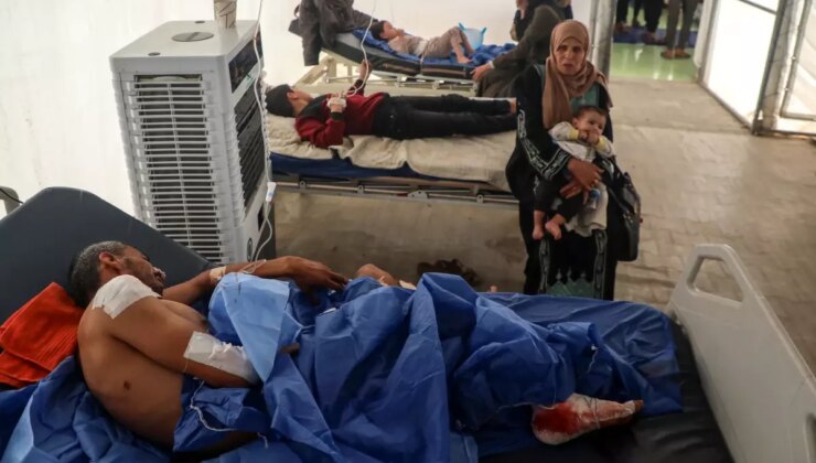 İsrail Gazze’deki Hastaneye Saldırı Düzenledi