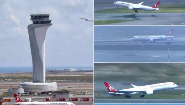İstanbul Havalimanı’nda Üçlü Pist Operasyonu Başladı