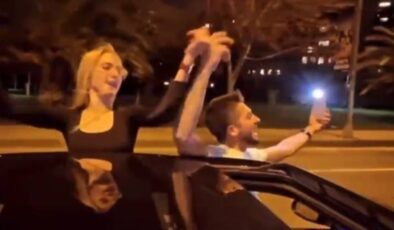 Direksiyonu Ayağıyla Kontrol Etti!