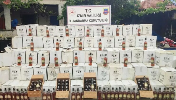 İzmir’de Kaçak İçi Operasyonu
