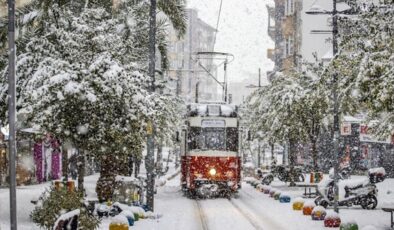 Kar İstanbul’a bu gece saatlerinde sokulacak…