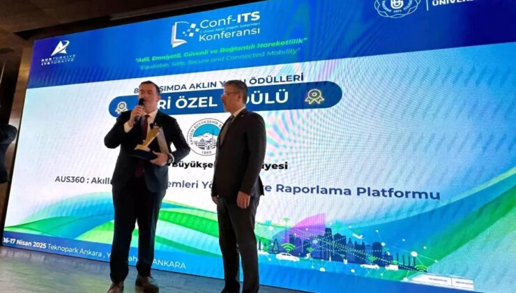 Kayseri Büyükşehir Belediyesi, Akıllı Ulaşım Projesiyle Jüri Özel Ödülünü Kazandı