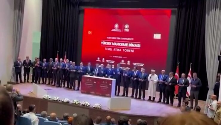 KKTC’de muhalafet lideri Tufan Erhürman, duaya eşlik etmedi